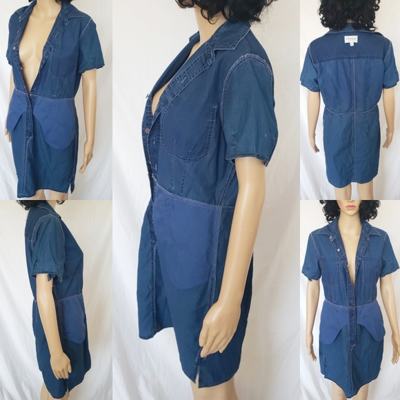 EMANUEL UNGARO Denim Dress - Picture 6 of 8